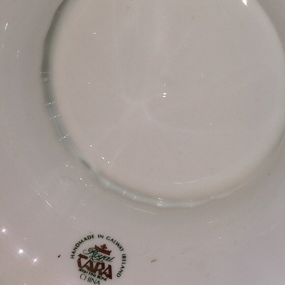 Antique china, bone china candle holder separates into three sections - Picture 3 of 3